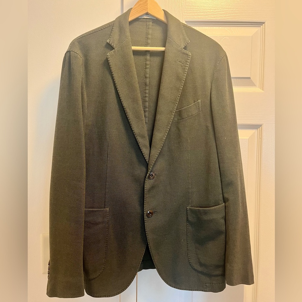 Men’s Boglioli Green blazer